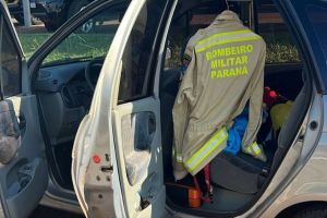 Imagem referente à notícia: Polícia Federal prende bombeiro militar transportando carga ilegal de celulares em Céu Azul