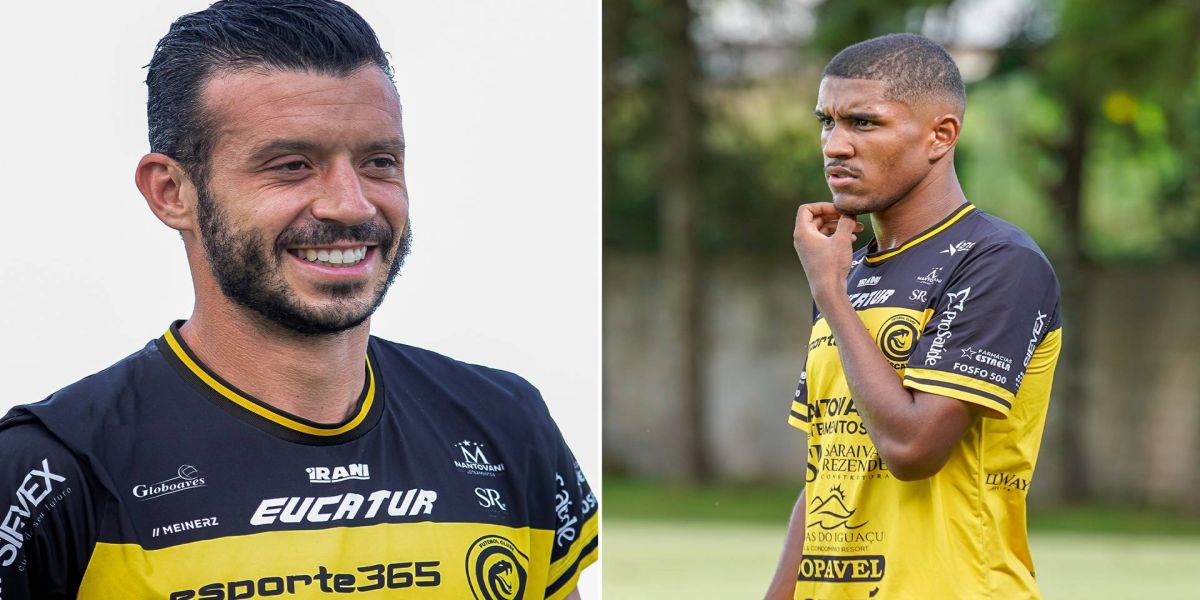 FC Cascavel anuncia saída de Felipe Martins e Peu