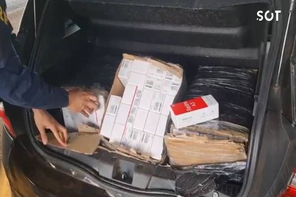 Carga de 150 celulares apreendida: Casal é flagrado pela PRF em Cascavel