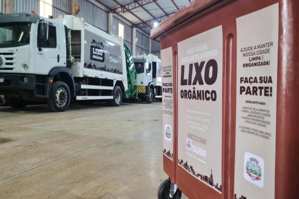 Coleta de lixo orgânico será ampliada em Toledo com novo contrato