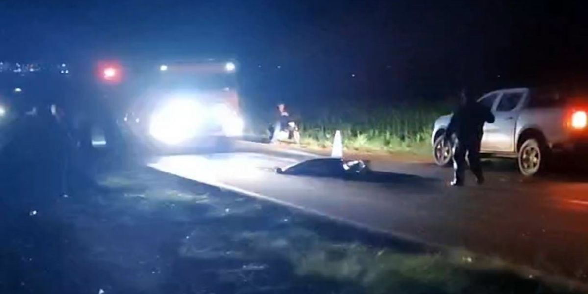 Capotamento na PR-473 deixa um morto e outro gravemente ferido entre Quedas do Iguaçu e Espigão Alto