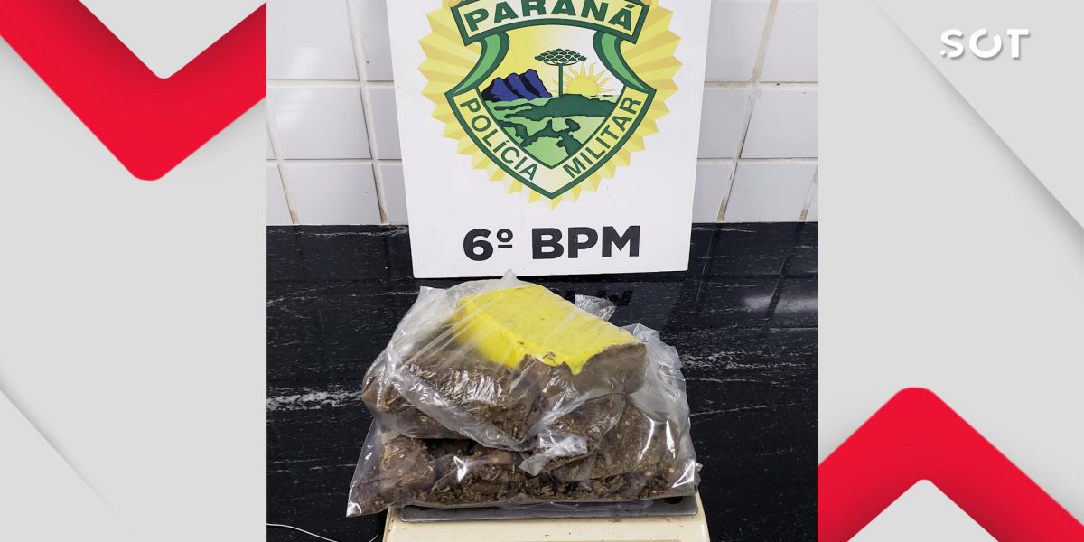 Operação de Trânsito termina com prisão por tráfico de drogas na Região do Lago em Cascavel