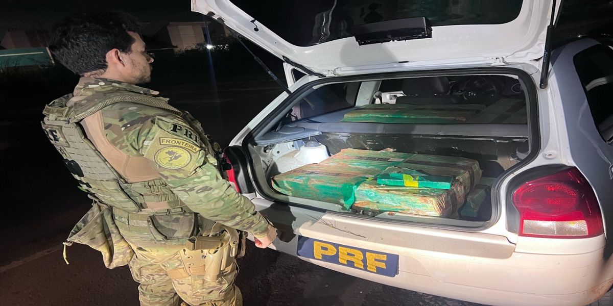 Casal é flagrado com mais de 300 kg de maconha em rodovia do Paraná