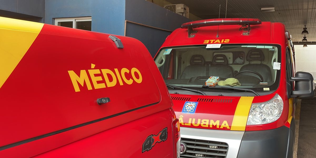 Empilhadeira tomba e esmaga trabalhador de 25 anos no Centro de Cascavel