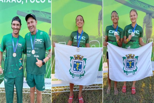 Cascavel brilha na canoagem e sobe nove vezes ao pódio da Copa Brasil