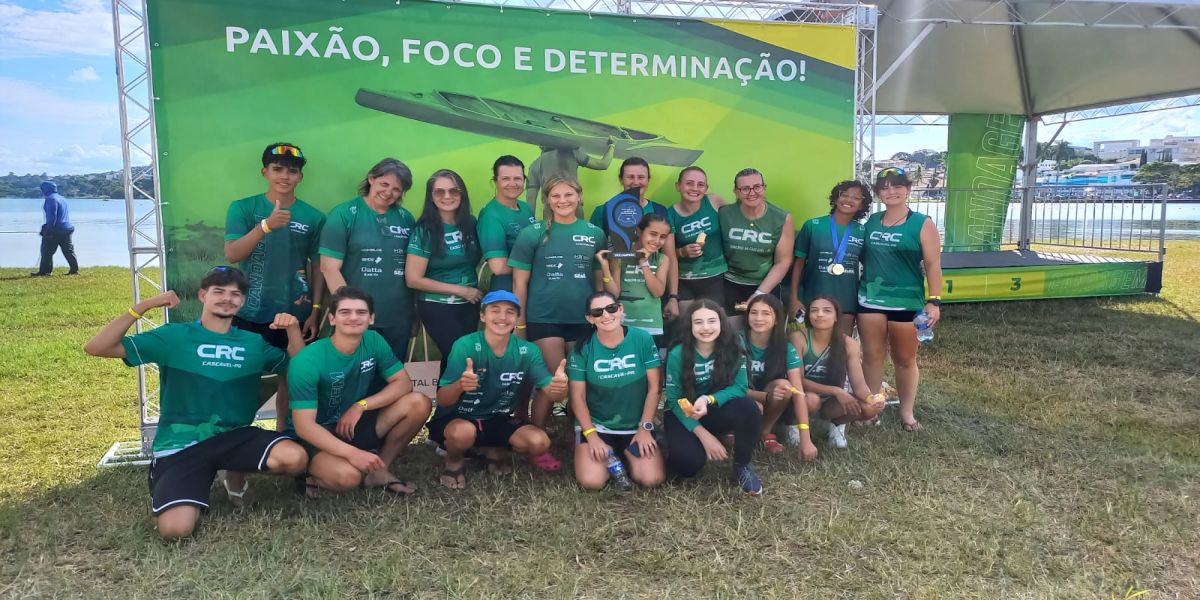 CRC brilha em Minas Gerais e conquista o segundo lugar geral na Copa Brasil de Canoagem