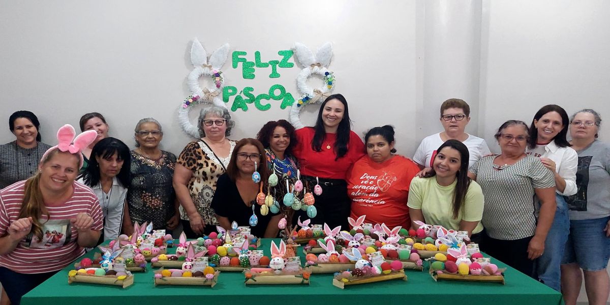 CAPS de Corbélia realiza confraternização de Páscoa com clima de acolhimento, criatividade e valorização da saúde mental
