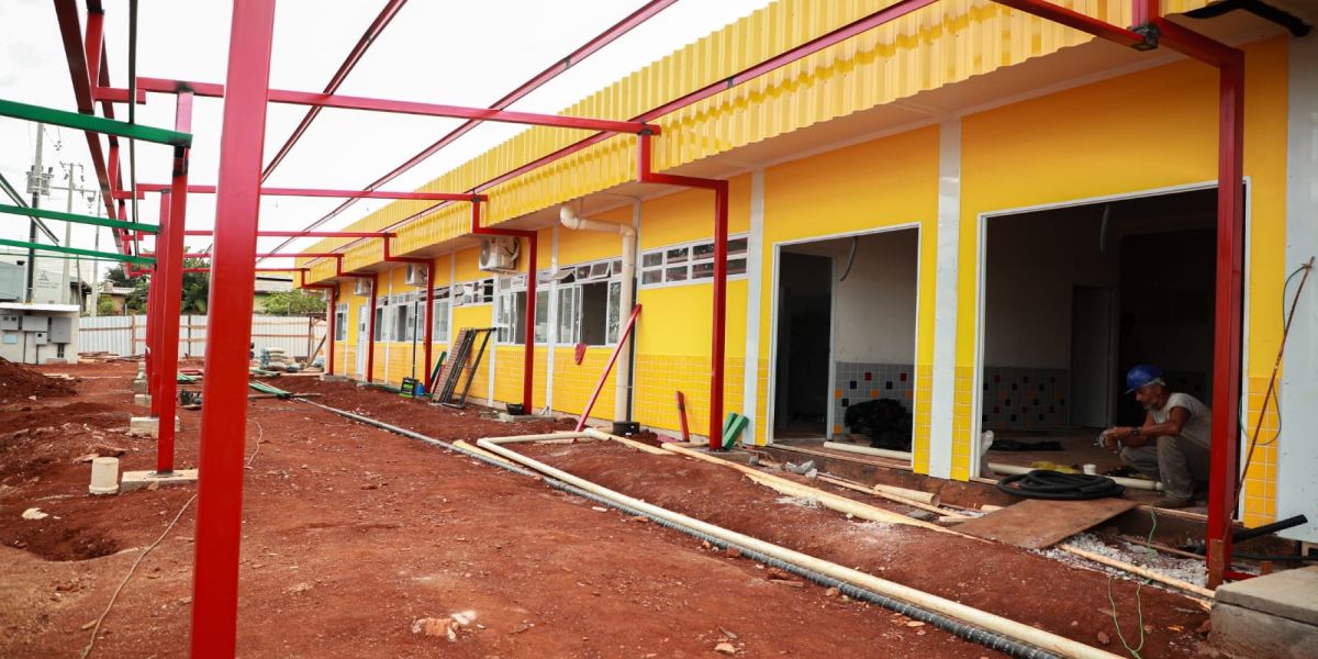 Obra transforma Escola Maria Fumiko Tominaga em Cascavel com investimento de R$ 8,8 milhões