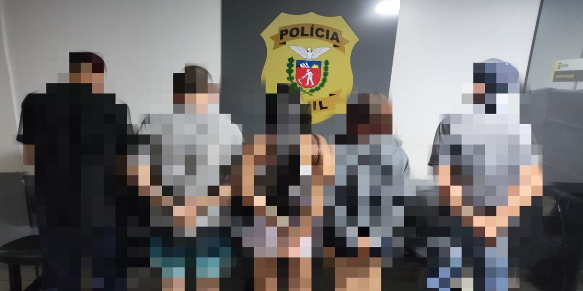 Ação conjunta da polícia desarticula pontos de tráfico com crianças expostas em Quedas do Iguaçu