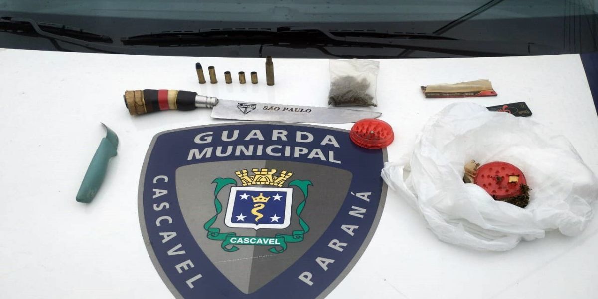 Operação da Guarda Municipal no Interlagos termina com apreensão de munições e drogas