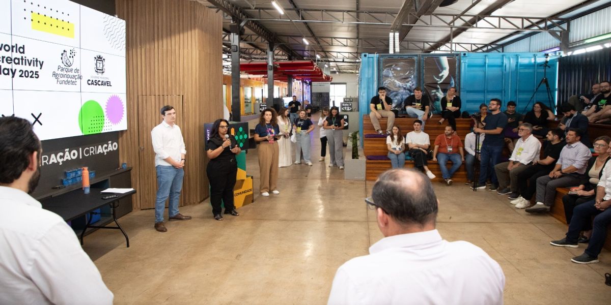 Cascavel celebra criatividade e inovação no World Creativity Day 2025