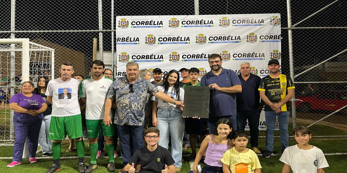 Corbélia inaugura Centro de Esporte e Lazer Pedro Zaquette