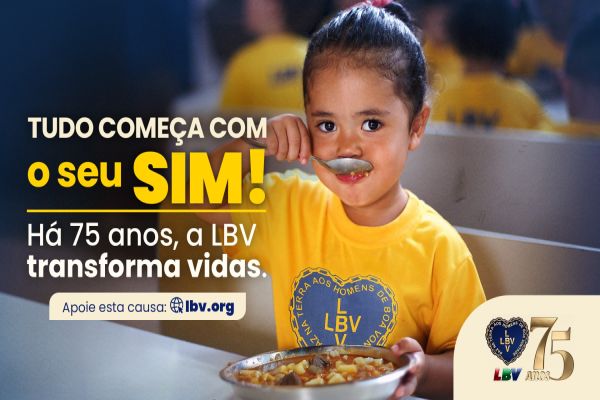 Dizer SIM à solidariedade pode alimentar, aquecer e transformar vidas