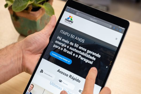 Está no ar! Itaipu lança portal mais moderno e com novas funcionalidades