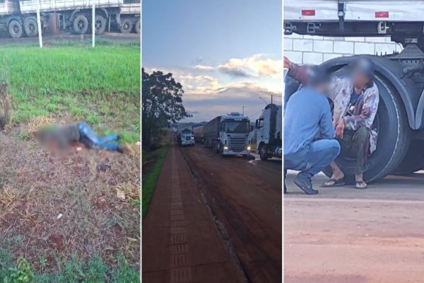 Discussão entre caminhoneiros termina em duplo homicídio nos campos gerais do Paraná