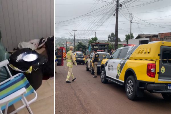 São identificados os dois homens mortos a tiros em uma casa usada para preparar drogas; delegado revela detalhes da cena do crime