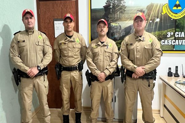 Promoções marcam carreira de policiais da 3ª Companhia do BPRv