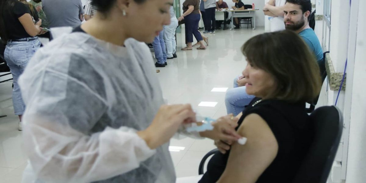 Paraná já aplicou mais de 860 mil doses da vacina contra a gripe