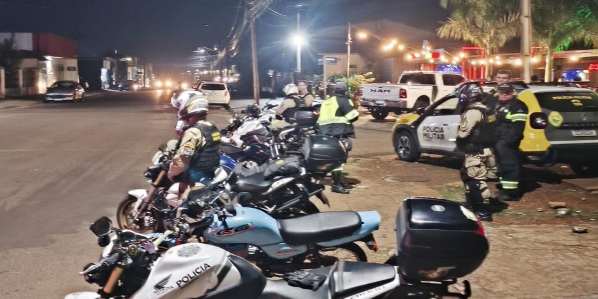 PM intensifica fiscalizações e recolhe veículos em operação no Norte de Cascavel