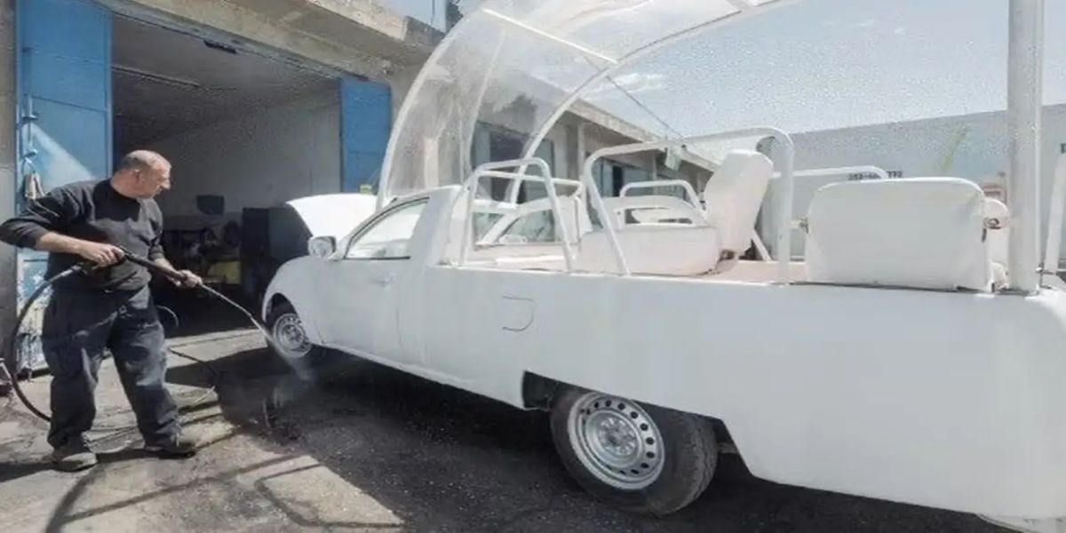 Papamóvel será transformado em unidade de saúde para crianças em Gaza