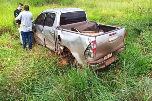 Imagem referente a notícia: Grave acidente entre Toledo e Cascavel deixa uma mulher ferida na BR-163
