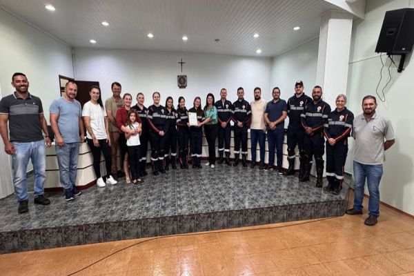 Imagem referente a notícia: Samu recebe Moção de Aplauso da Câmara de Vereadores em Três Barras do Paraná