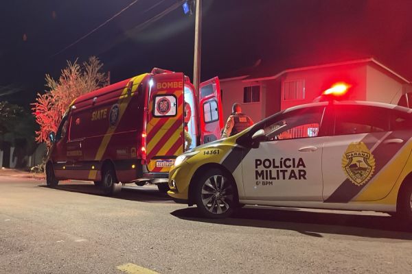 Imagem referente a notícia: Jovem é esfaqueado no glúteo pelo padrasto durante briga familiar em Cascavel