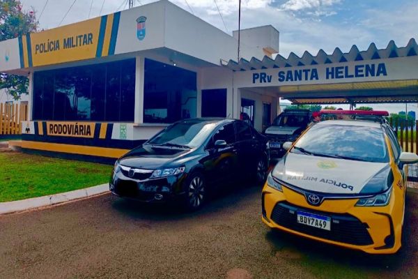 Imagem referente a notícia: Cascavelense é flagrado com CNH falsa durante operação na PR-488, em Diamante do Oeste