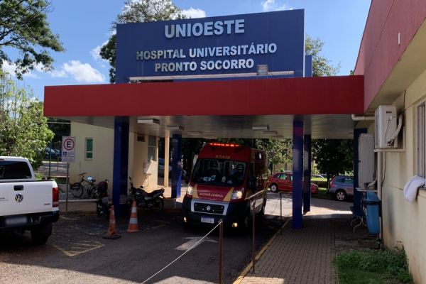 Imagem referente a notícia: Detento ataca policial penal durante custódia hospitalar no HUOP em Cascavel