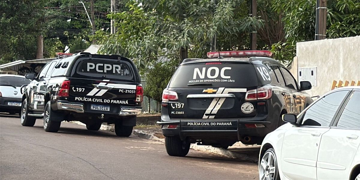 Operação Elo Forte mira o tráfico de drogas em Cascavel com ação integrada das forças de segurança