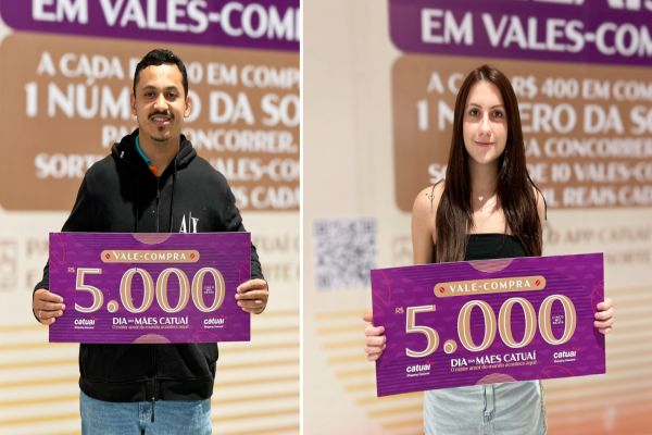 Imagem referente a notícia: Confira o resultado do 2º sorteio dos vales-compra da Campanha de Mães do  Catuaí