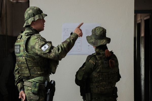 Imagem referente a notícia: Nova sede do Batalhão de Polícia de Fronteira começa a ganhar forma em Cascavel