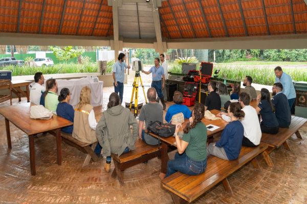Imagem referente a notícia: Itaipu e Embrapa participam de treinamento de coleta de dados com sensoriamento remoto