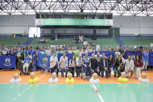 Imagem referente a notícia: Cascavel sedia a 23ª Olimpíada Regional das Apaes em competição que une esporte e inclusão