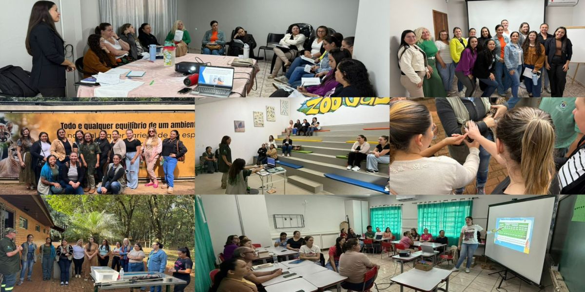 Rede Municipal de Educação realiza formações voltadas às competências socioemocionais, ensino da matemática e educação ambiental