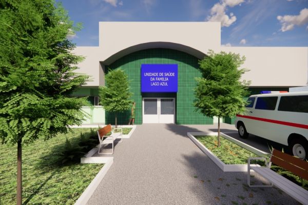 Imagem referente a notícia: Cascavel dá início à construção de nova Unidade de Saúde no Lago Azul com investimento de R$5 milhões