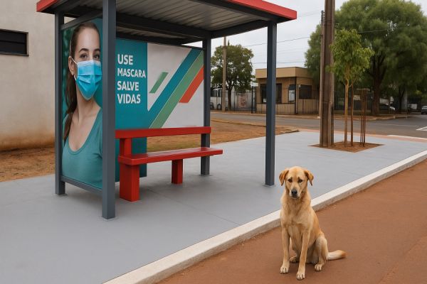 Imagem referente a notícia: Comissão pede que pontos de ônibus tenham cartazes sobre animais desaparecidos