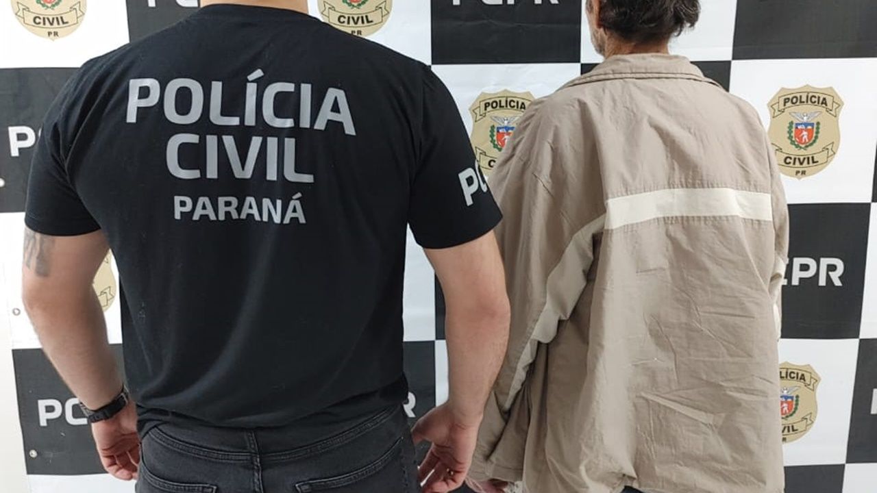 Após quase 30 anos foragido, condenado por homicídio é preso pela Polícia Civil em Cascavel