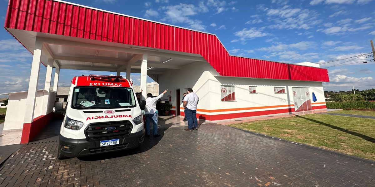 Nova base do SAMU é inaugurada em Ouro Verde do Oeste