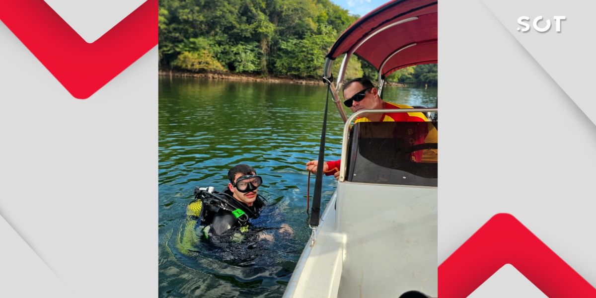 Homem desaparece em alagado de Três Barras após naufrágio e bombeiros intensificam buscas