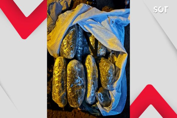 Imagem referente a notícia: Adolescente é flagrado pela GM com 10 kg de maconha em carro de aplicativo na BR-277 em Cascavel