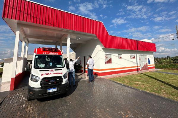 Nova base do SAMU é inaugurada em Ouro Verde do Oeste