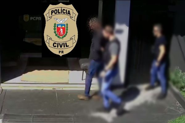 Imagem referente a notícia: Mandante de extorsão contra família em Corbélia é localizado pela Polícia Civil