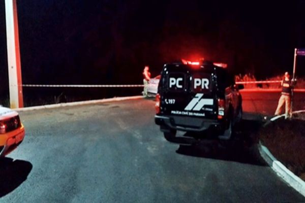 Troca de tiros em loteamento, termina com suspeito morto e outro preso em Três Barras do Paraná