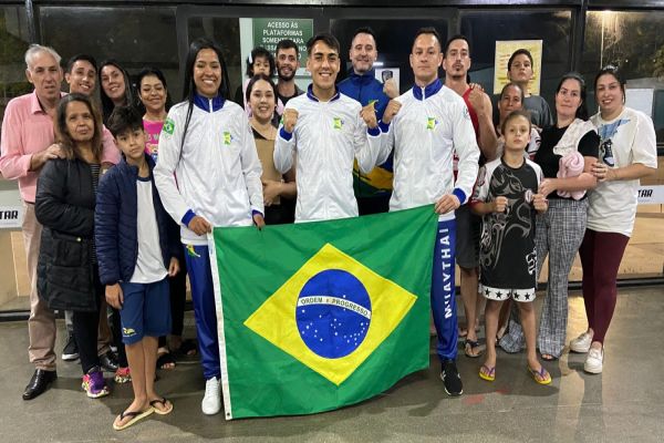 Atletas cascavelenses representarão o Brasil no Campeonato Mundial de Muaythai 2025