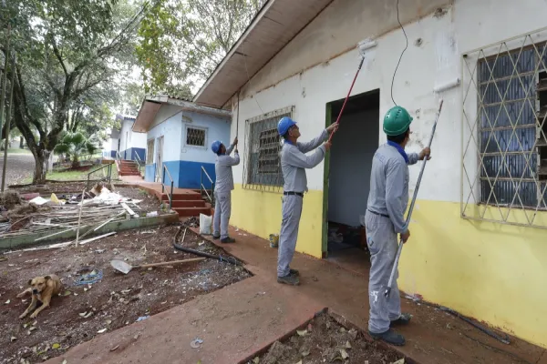 Foto relacionada a notícia: Prefeitura começa obras de revitalização de estrutura que vai abrigar Escola de Formação de Praças da Polícia Militar