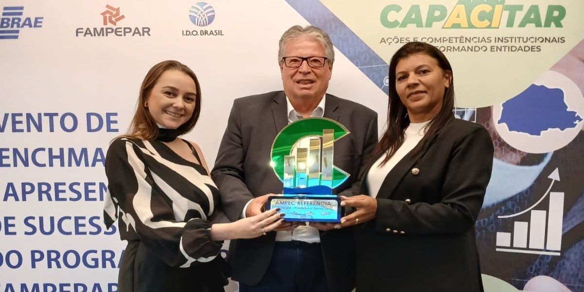AMIC PR conquista 1º lugar em premiação estadual por inovação em serviços e parcerias