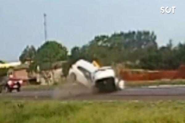 Tragédia na BR-282: Casal morre em acidente violento a caminho de jogo de futsal