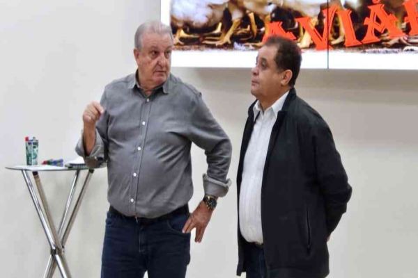 Imagem referente a notícia: Dilvo recepciona deputado Batatinha em reunião de coordenadores do Show Rural