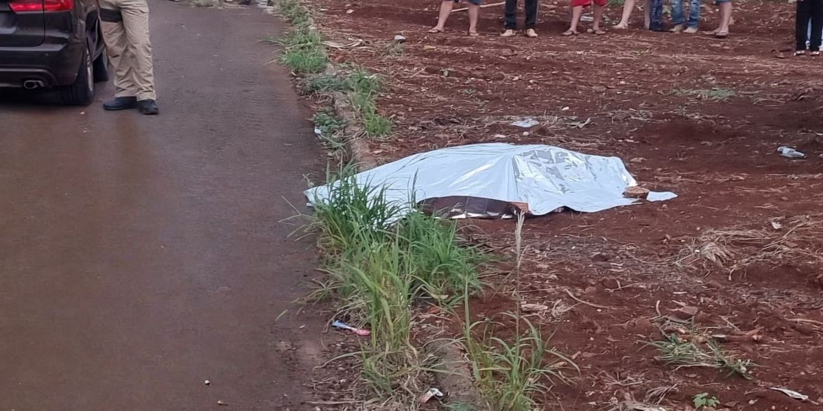 Homem de 38 anos é morto a facada por "amigo" em Santa Tereza do Oeste